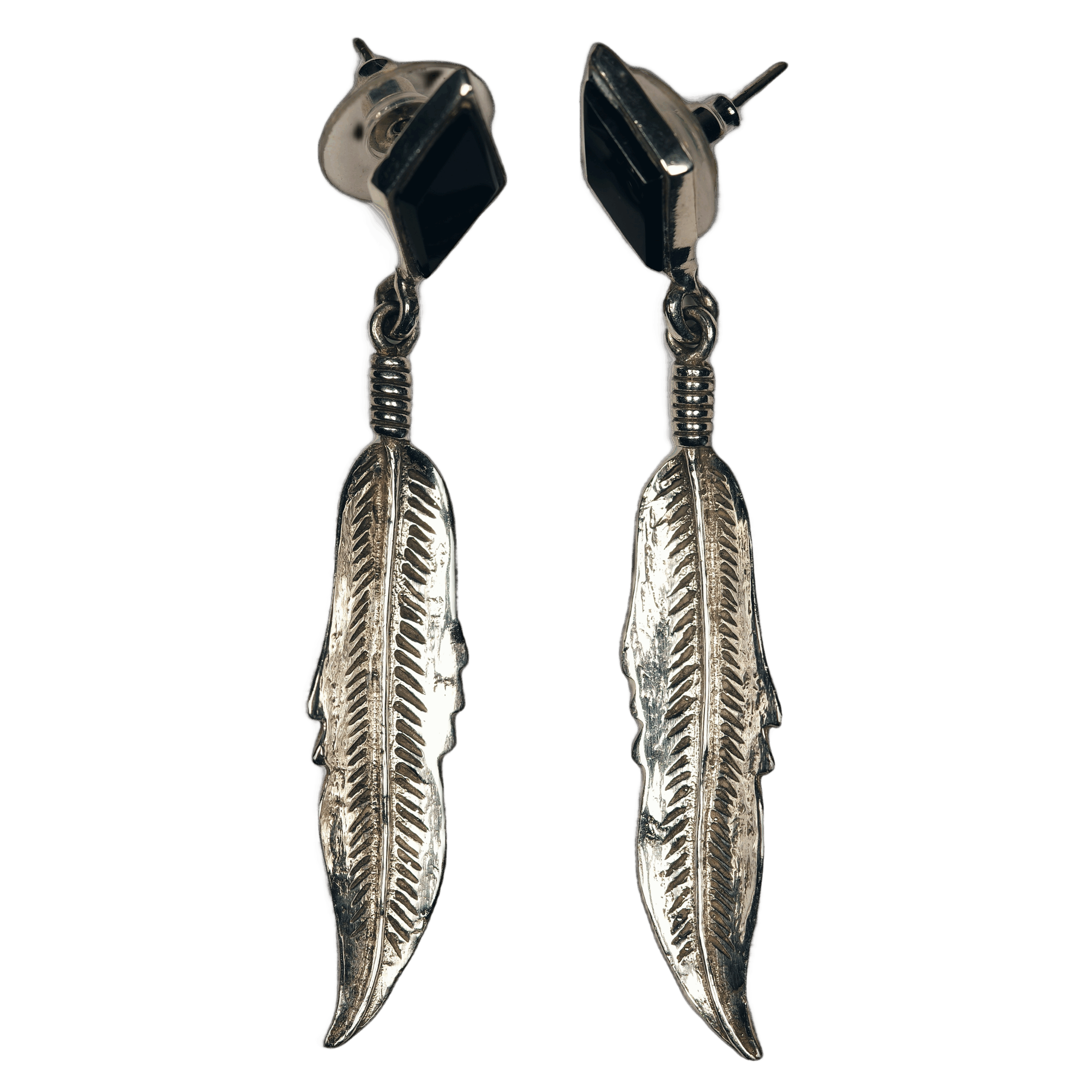 Navajo Sleeping Beauty Silver Bolo Tie Hammered Sterling 0005